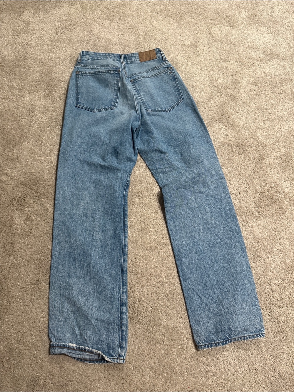 Madewell Light Blue Women’s Jeans - Curvy 90’s Straight - Picture 4 of 5